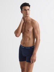 Reiss Socks & Underwear | Calvin Klein Underwear 3 Pack Trunks Blue Multi - Men