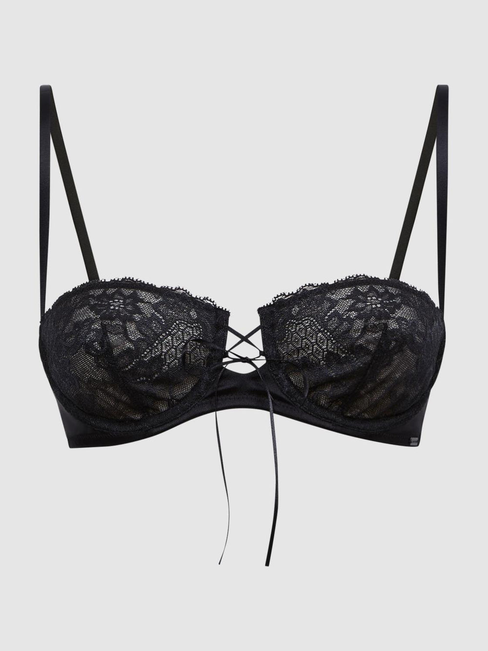 Reiss Socks & Underwear | Calvin Klein Underwear Lace Balconette Bra Black - Women