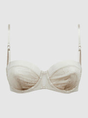 Reiss Socks & Underwear | Calvin Klein Underwear Lace Balconette Bralette Natural - Women