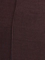 Reiss Socks & Underwear | Cory Two Tone Cotton Socks Bordeaux - Men