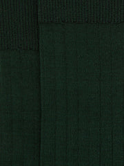 Reiss Socks & Underwear | Fela Ribbed Socks Bottle Green - Men