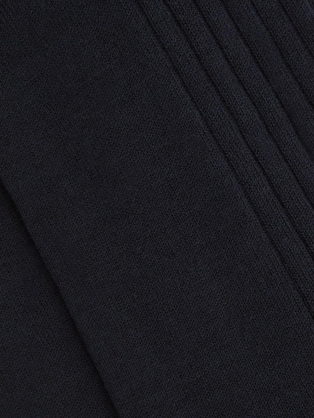 Reiss Socks & Underwear | Feli Ribbed Mercerised Cotton Blend Socks Navy - Men