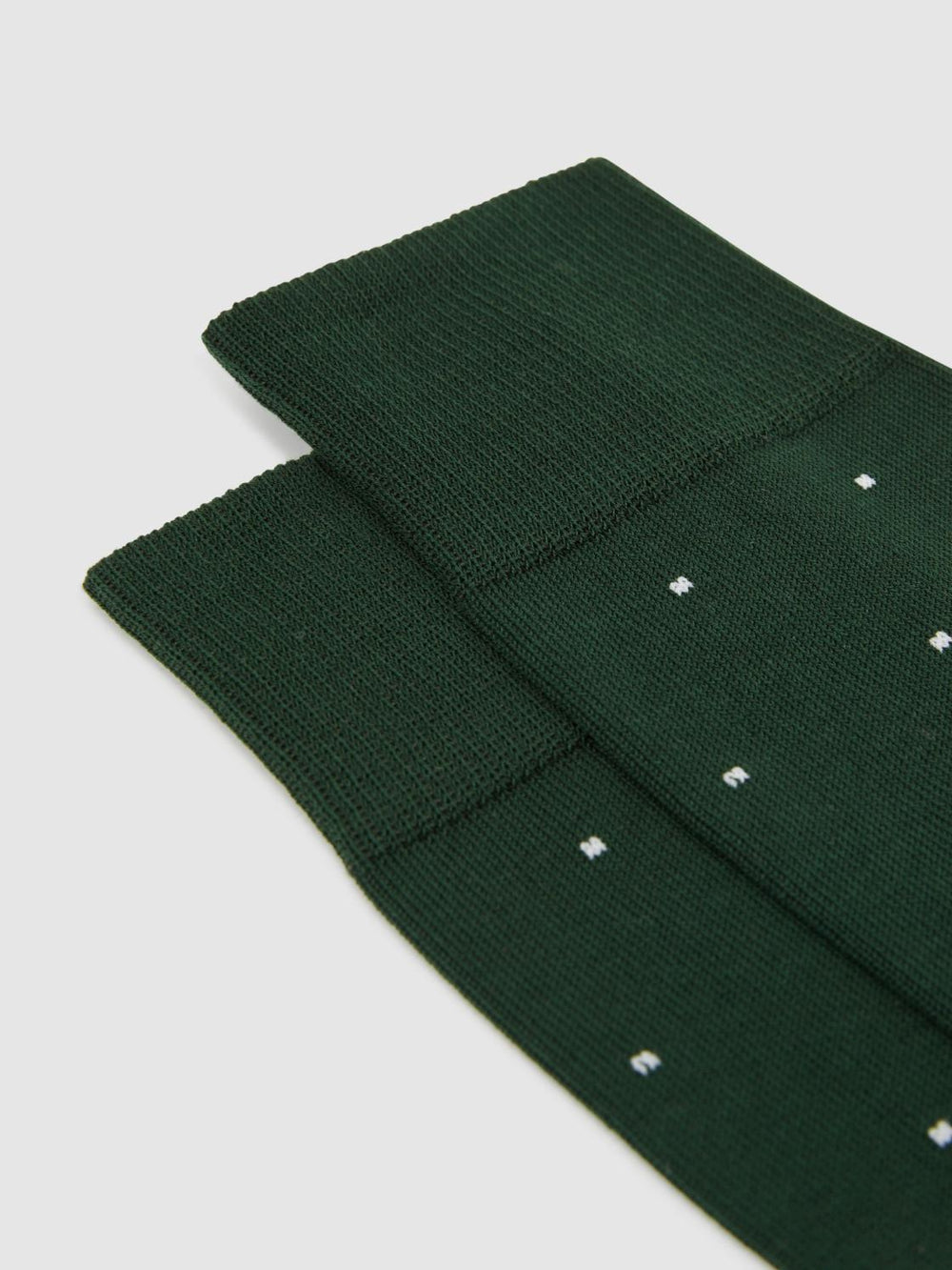 Reiss Socks & Underwear | Mario Spot Polka Dot Socks Bottle Green - Men