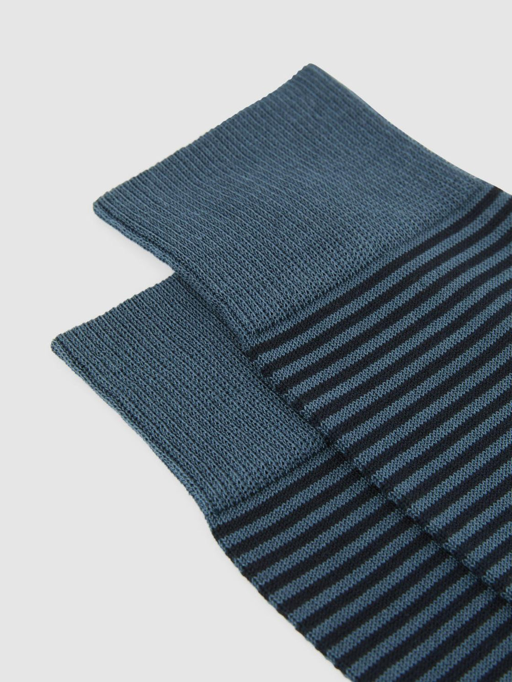 Reiss Socks & Underwear | Mario Stripe Striped Socks Airforce Blue/ Navy - Men