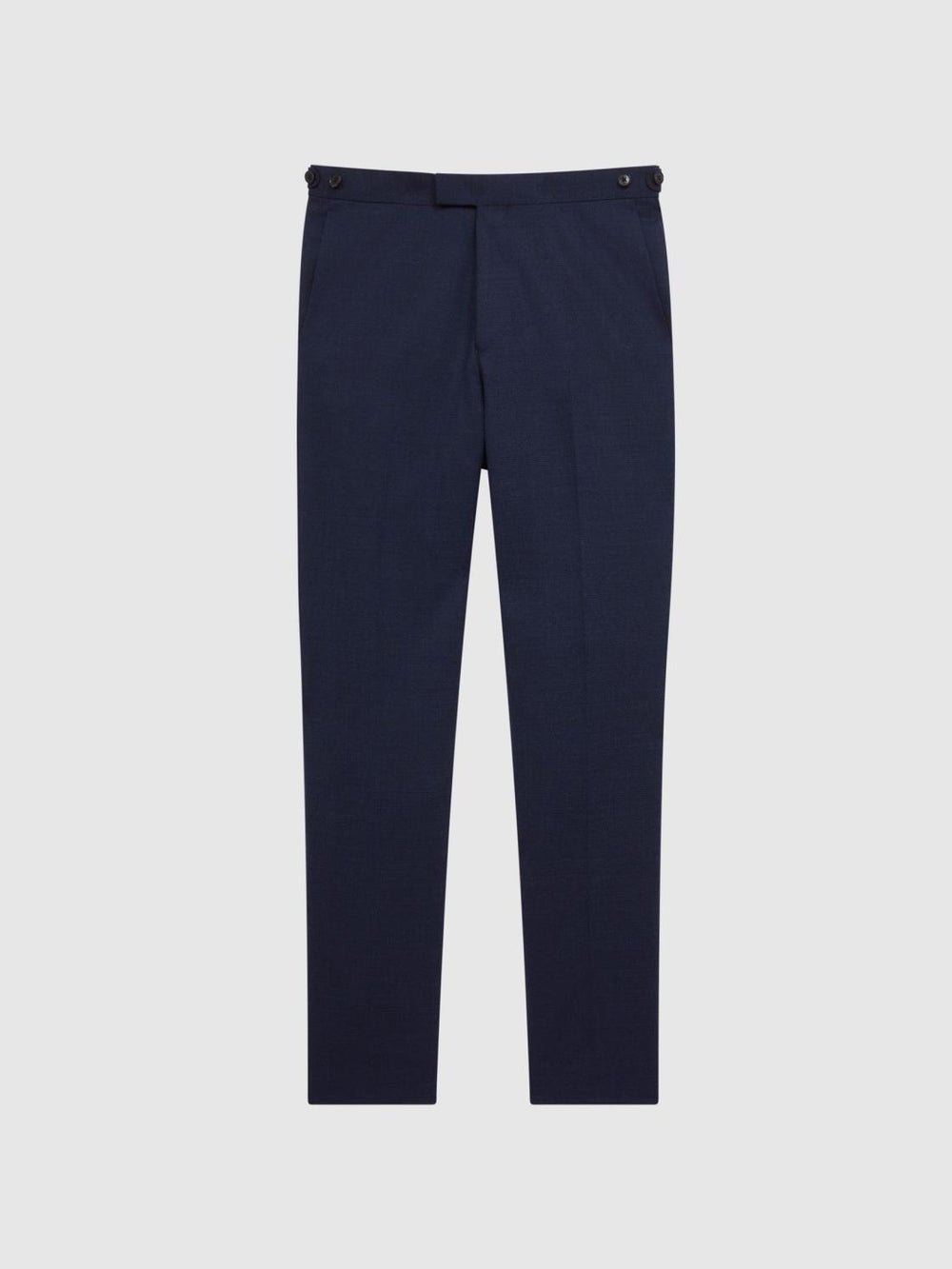 Reiss Suits & Tailoring | Broadgate Prince Of Wales Check Mixer Trousers Blue - Men