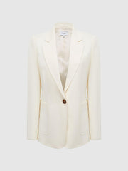 Reiss Suits & Tailoring | Ember Tailored Single Breasted Blazer Camel - Women
