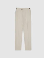 Reiss Suits & Tailoring | Fine Modern Fit Wool Trousers Stone - Men