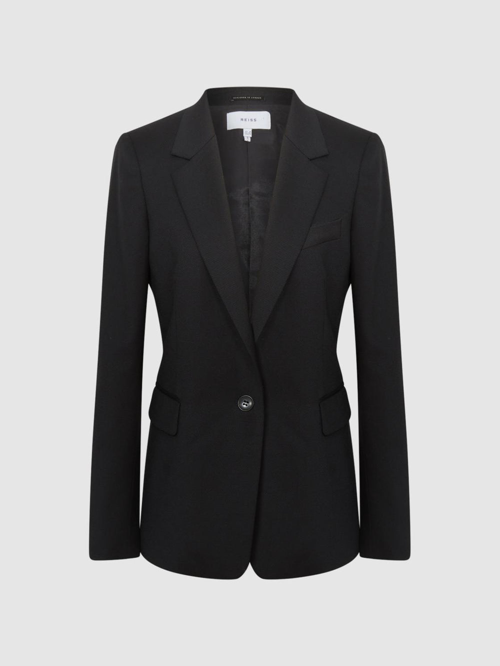 Reiss Suits & Tailoring | Haisley Single Breasted Blazer Black - Women