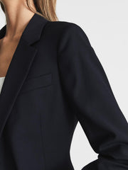 Reiss Suits & Tailoring | Haisley Single Breasted Blazer Black - Women
