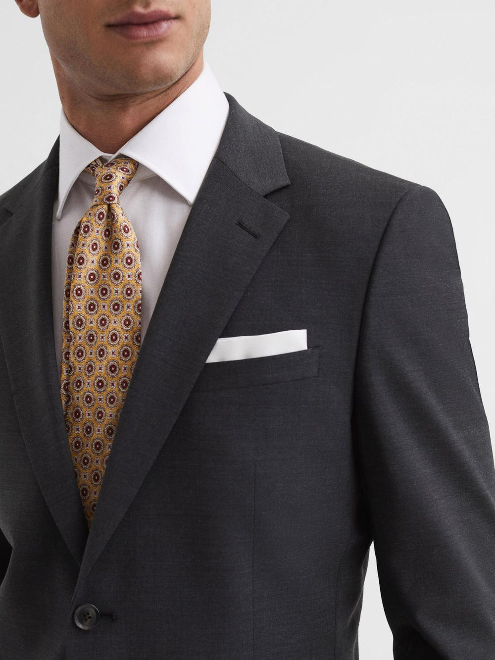 Reiss Suits & Tailoring | Hope Modern Fit Travel Blazer Charcoal - Men