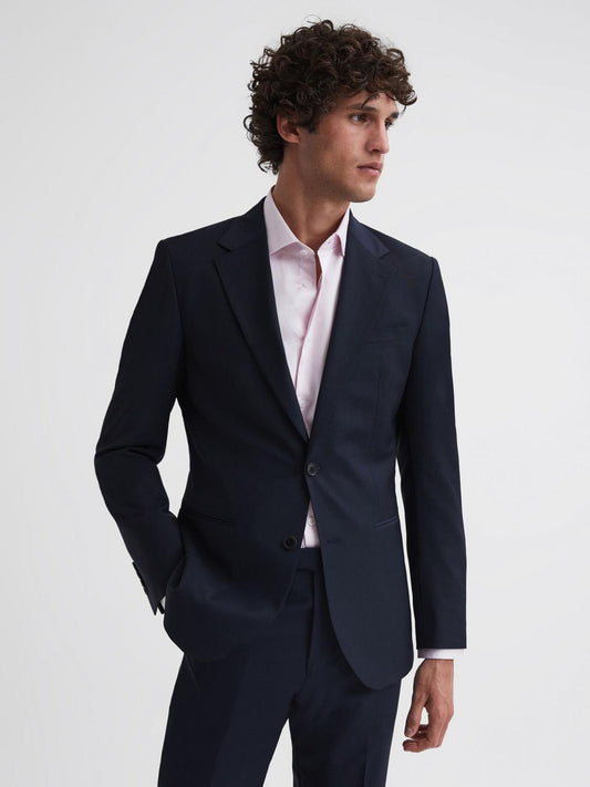 Reiss Suits & Tailoring | Hope Modern Fit Travel Blazer Navy - Men