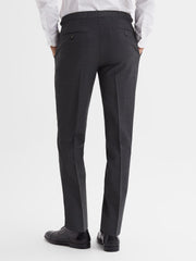 Reiss Suits & Tailoring | Hope Modern Fit Travel Trousers Charcoal - Men