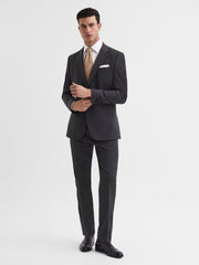 Reiss Suits & Tailoring | Hope Modern Fit Travel Trousers Charcoal - Men