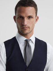Reiss Suits & Tailoring | Hope Modern Fit Travel Waistcoat Navy - Men