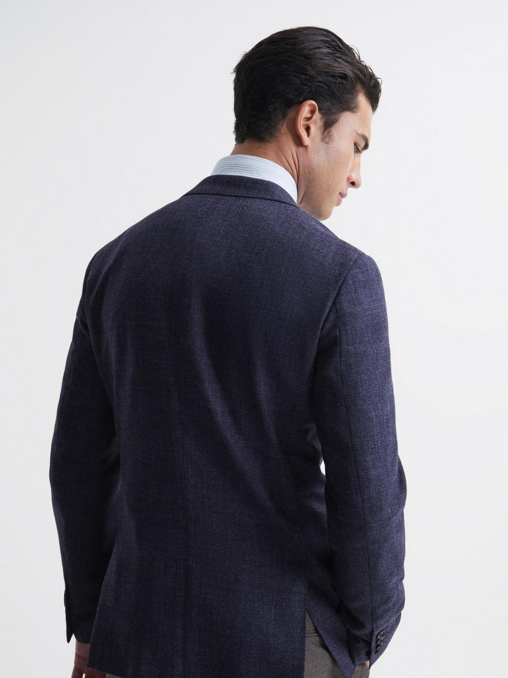 Reiss Suits & Tailoring | Keep Single Breasted Patch Pocket Blazer Indigo - Men