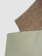 Reiss Suits & Tailoring | Kin Slim Fit Single Breasted Linen Blazer Apple - Men