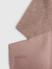 Reiss Suits & Tailoring | Kin Slim Fit Single Breasted Linen Blazer Blush - Men
