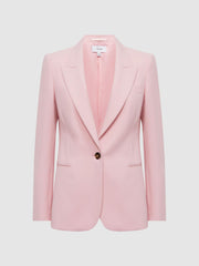 Reiss Suits & Tailoring | Marina Single Breasted Blazer Pink - Women