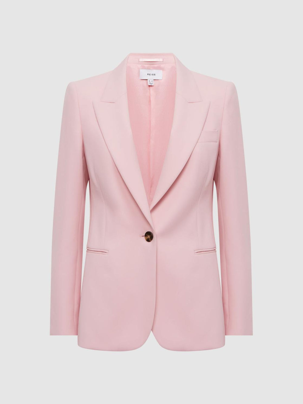 Reiss Suits & Tailoring | Marina Single Breasted Blazer Pink - Women