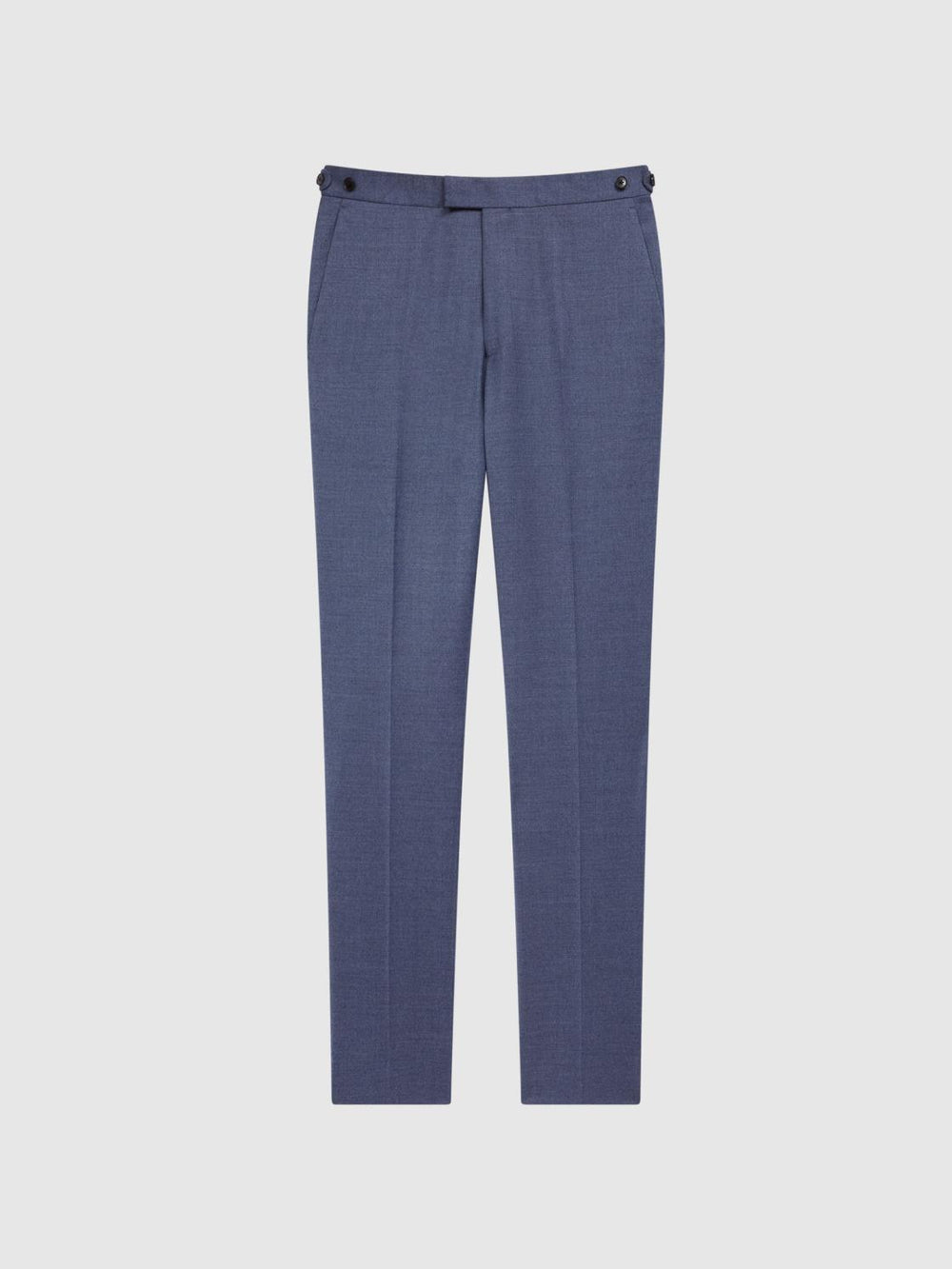 Reiss Suits & Tailoring | Marquee Slim Fit Wool Blend Mixer Trousers Airforce Blue - Men