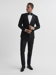 Reiss Suits & Tailoring | Poker Modern Fit Performance Dinner Jacket Black - Men