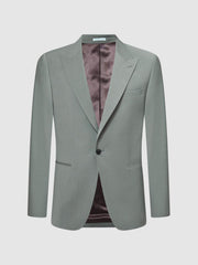 Reiss Suits & Tailoring | Wish Slim Fit Single Breasted Wool Blend Blazer Sage - Men
