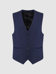 Reiss Suits & Tailoring | Wish Slim Fit Waistcoat Bright Blue - Men