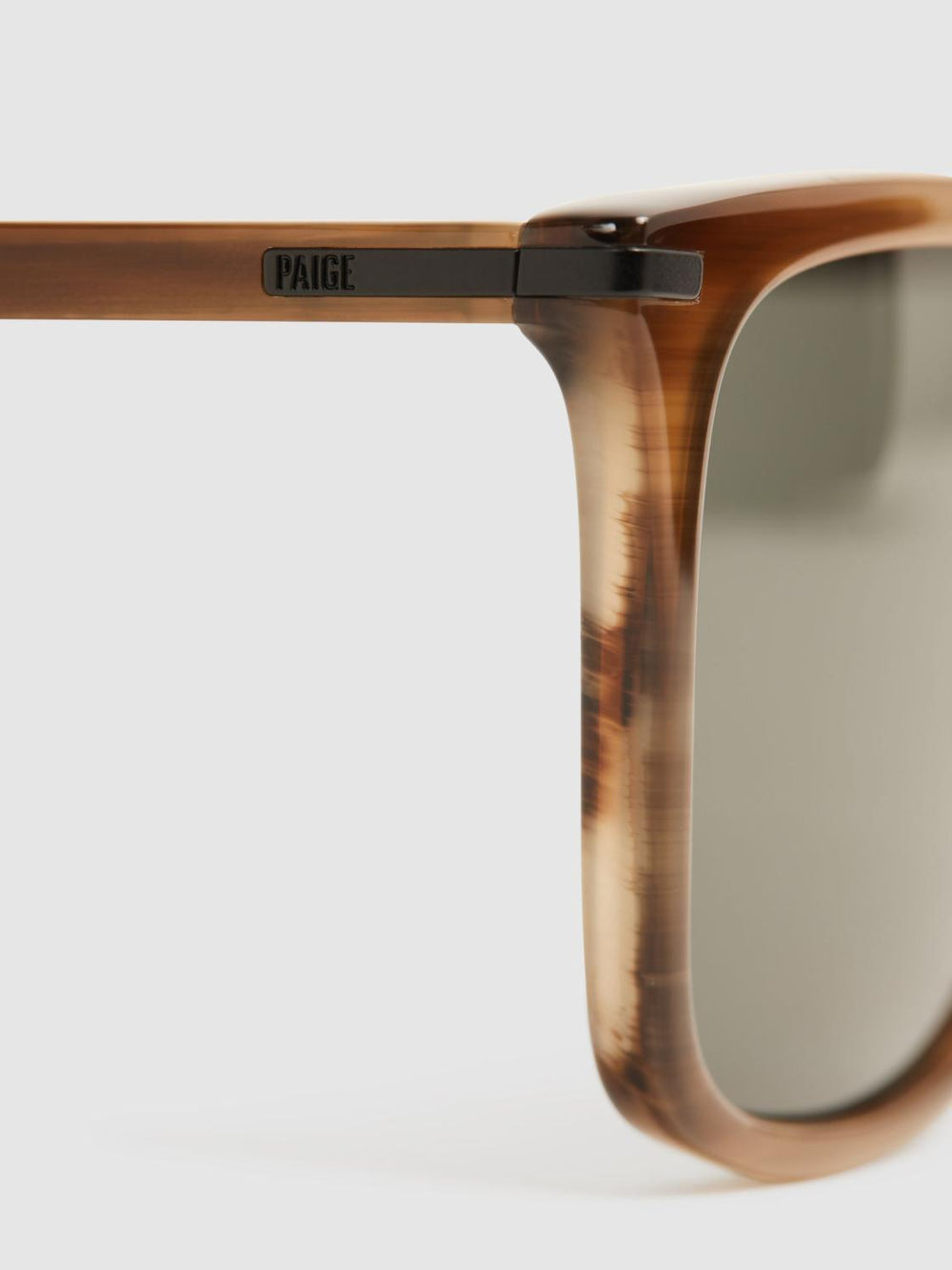 Reiss Sunglasses | Blake Paige Square Acetate Frame Sunglasses Chocolate - Men