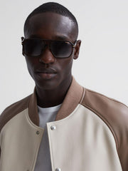 Reiss Sunglasses | Carrera Carrera Eyewear Aviator Sunglasses Tortoise - Men