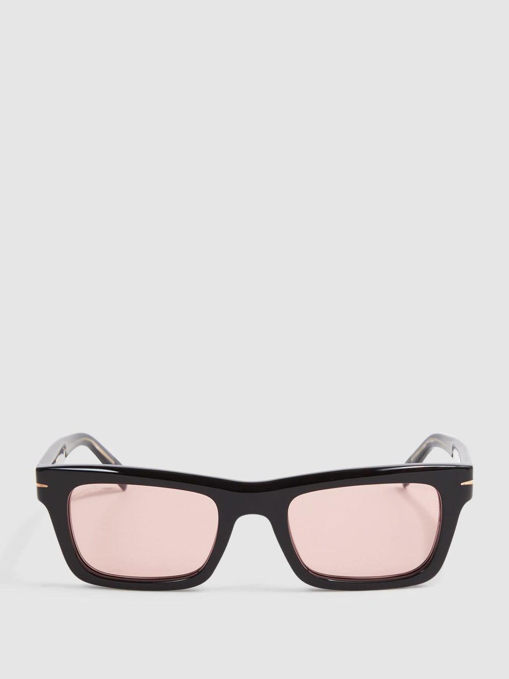Reiss Sunglasses | David Beckham Eyewear By David Beckham Rectangular Sunglasses Black - Men