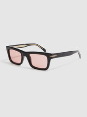 Reiss Sunglasses | David Beckham Eyewear By David Beckham Rectangular Sunglasses Black - Men