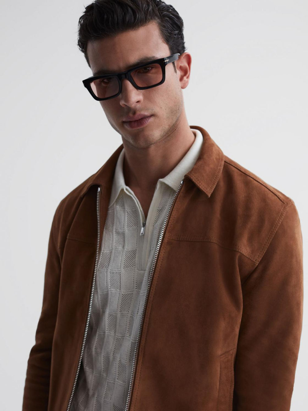 Reiss Sunglasses | David Beckham Eyewear By David Beckham Rectangular Sunglasses Black - Men