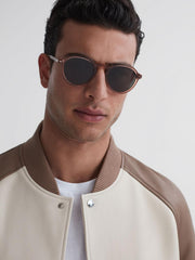 Reiss Sunglasses | David Beckham Eyewear By David Beckham Rounded Sunglasses Pink - Men