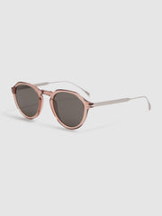 Reiss Sunglasses | David Beckham Eyewear By David Beckham Rounded Sunglasses Pink - Men