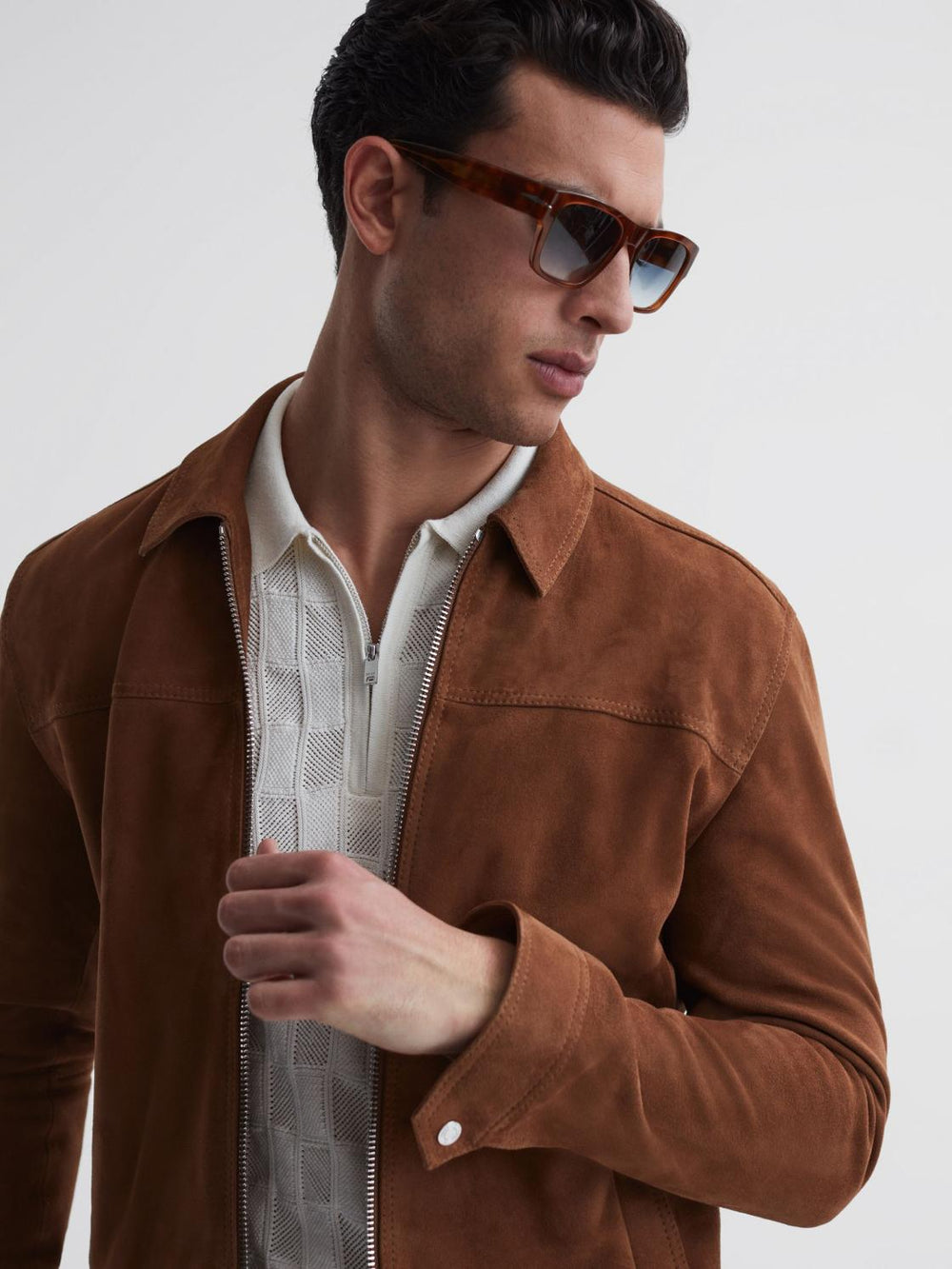 Reiss Sunglasses | David Beckham Eyewear By David Beckham Square Tortoiseshell Sunglasses Tortoise - Men