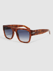 Reiss Sunglasses | David Beckham Eyewear By David Beckham Square Tortoiseshell Sunglasses Tortoise - Men