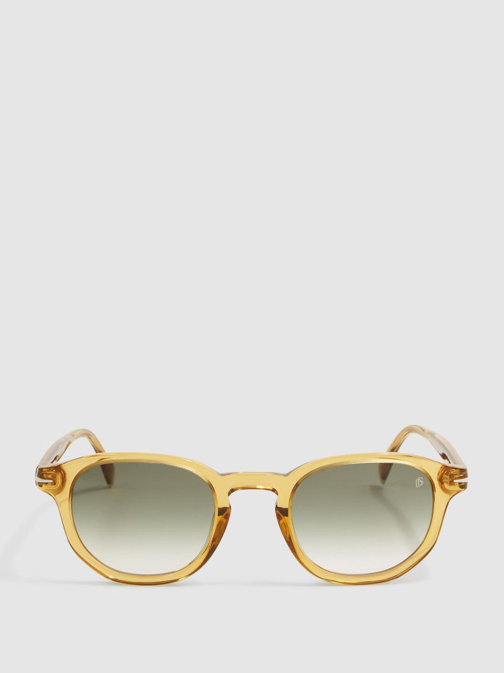 Reiss Sunglasses | Eyewear By David Beckham Round Sunglasses Yellow - Men