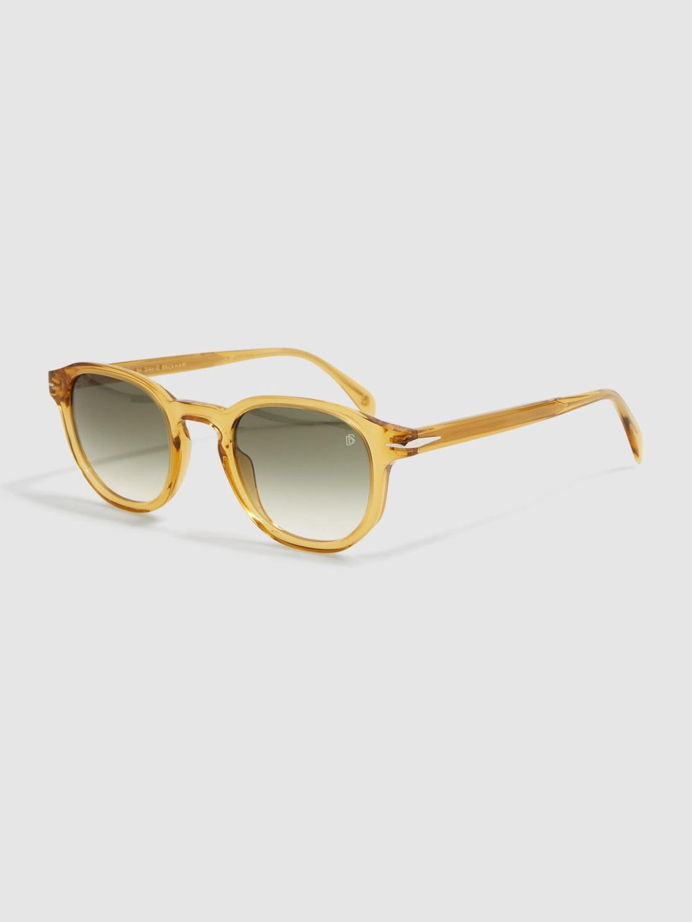 Reiss Sunglasses | Eyewear By David Beckham Round Sunglasses Yellow - Men