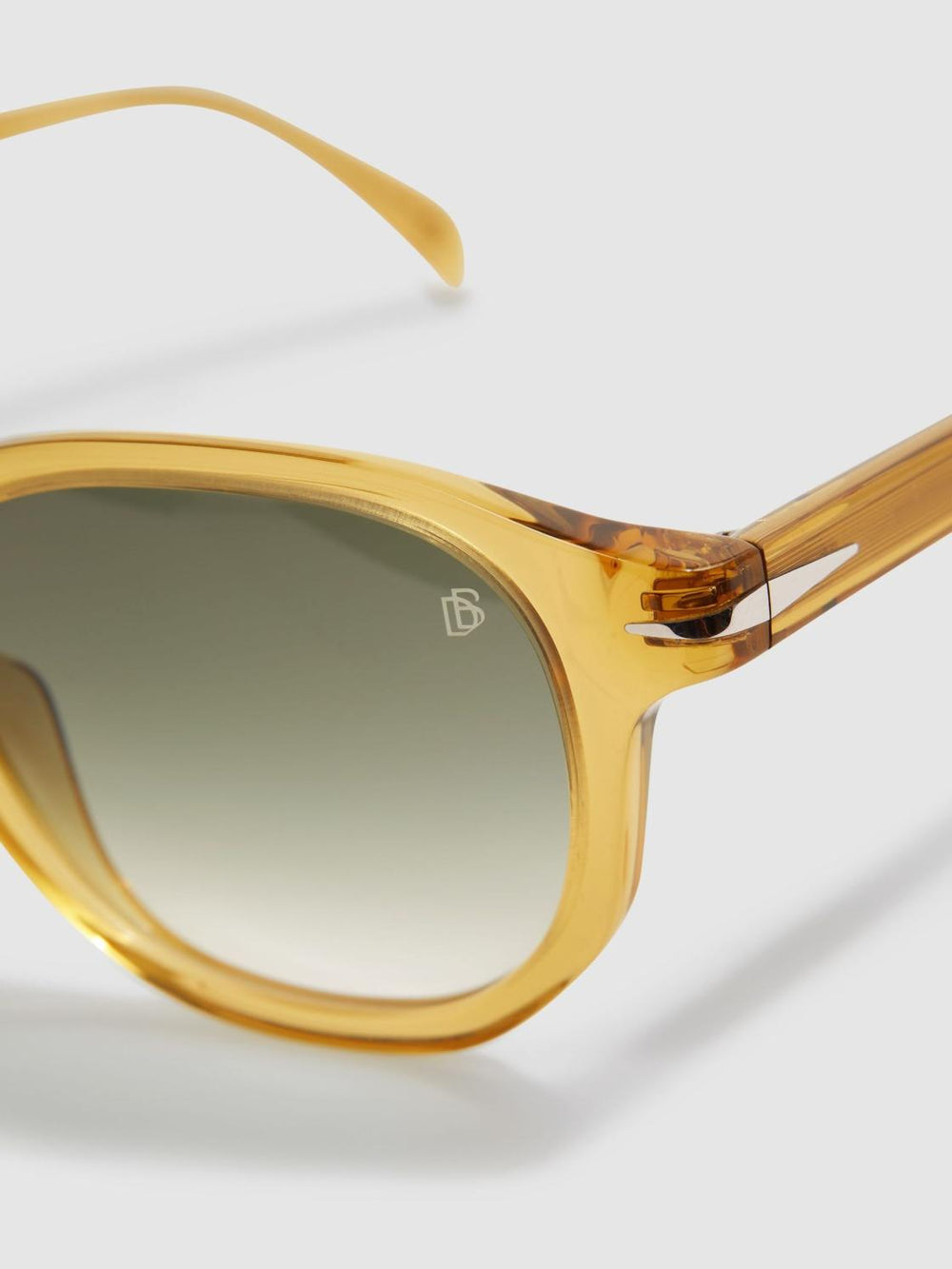 Reiss Sunglasses | Eyewear By David Beckham Round Sunglasses Yellow - Men