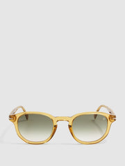 Reiss Sunglasses | Eyewear By David Beckham Round Sunglasses Yellow - Men