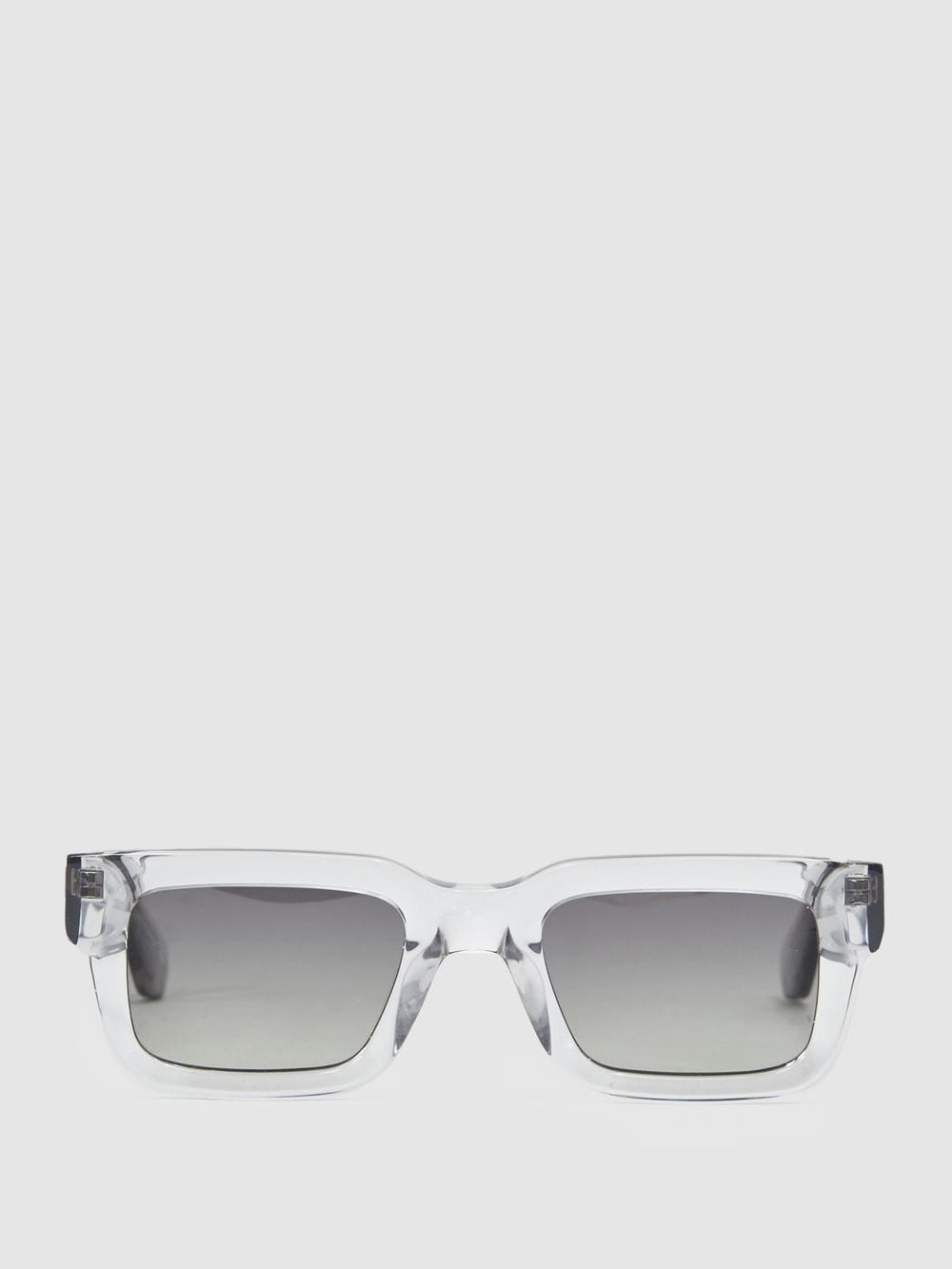 Reiss Sunglasses | Five Chimi Rectangular Frame Acetate Sunglasses Grey - Women