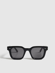 Reiss Sunglasses | Four Chimi Square Frame Acetate Sunglasses Black - Women