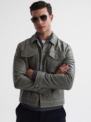 Reiss Sunglasses | Harper Paige Square Metal Frame Sunglasses Gold - Men