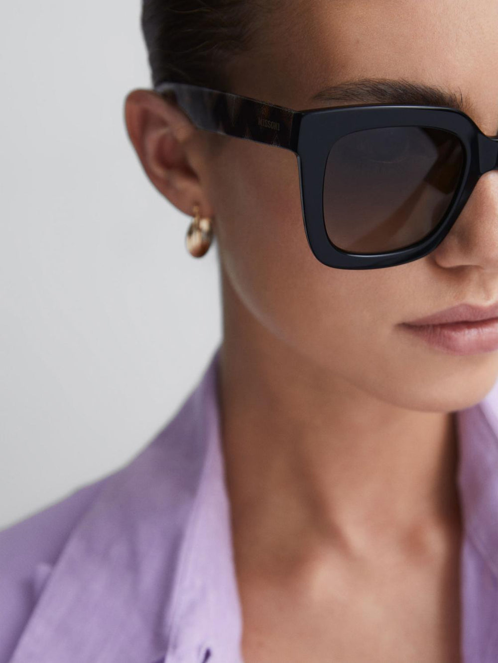 Reiss Sunglasses | Missoni Eyewear Cat Eye Tortoiseshell Sunglasses Black - Women