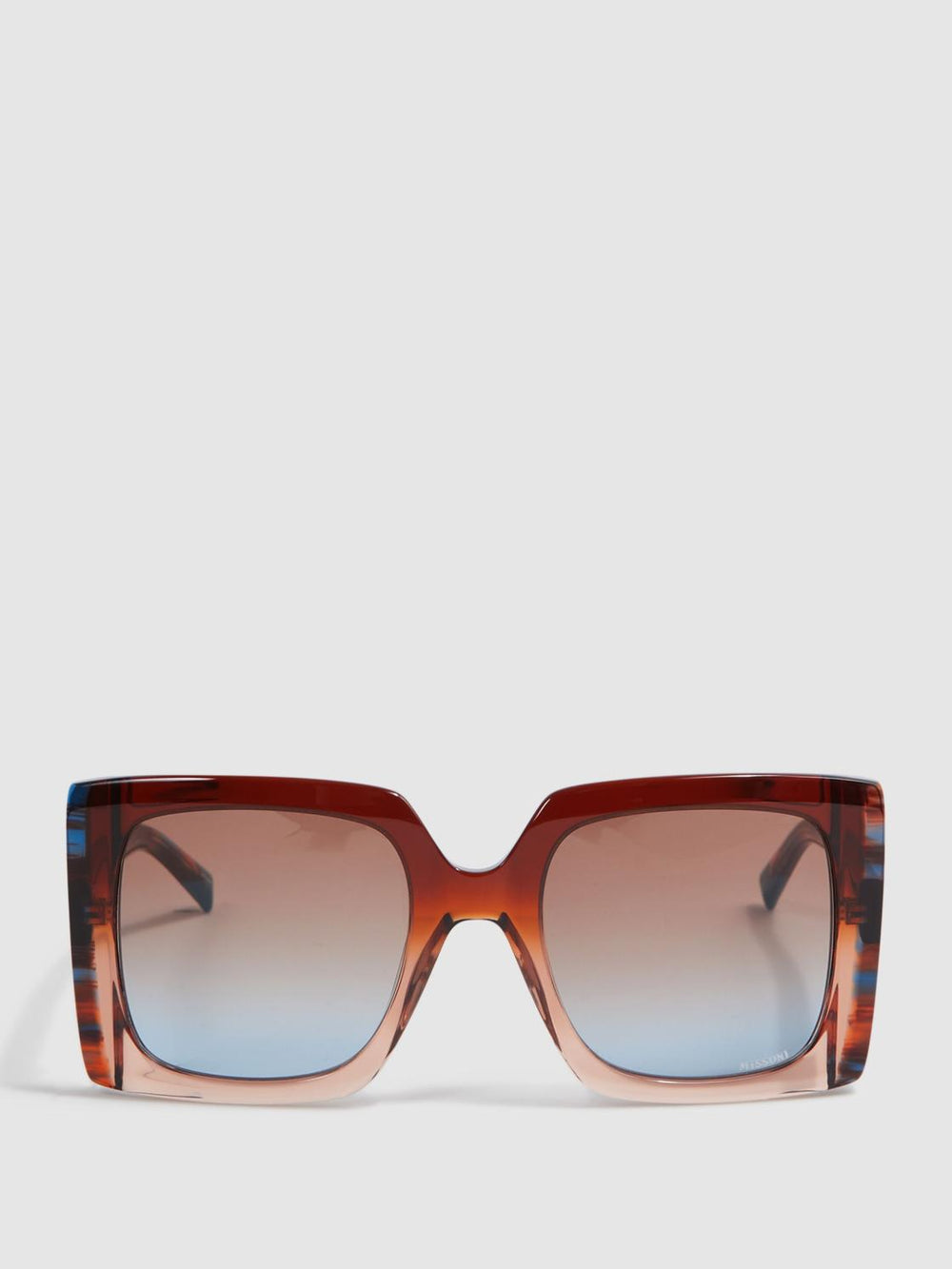 Reiss Sunglasses | Missoni Eyewear Oversized Square Sunglasses Brown - Women