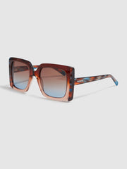 Reiss Sunglasses | Missoni Eyewear Oversized Square Sunglasses Brown - Women