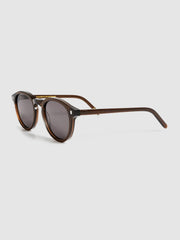 Reiss Sunglasses | Nelson Monokel Eyewear Round Sunglasses Black - Men