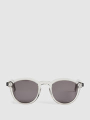 Reiss Sunglasses | Nelson Monokel Eyewear Round Sunglasses Black - Men