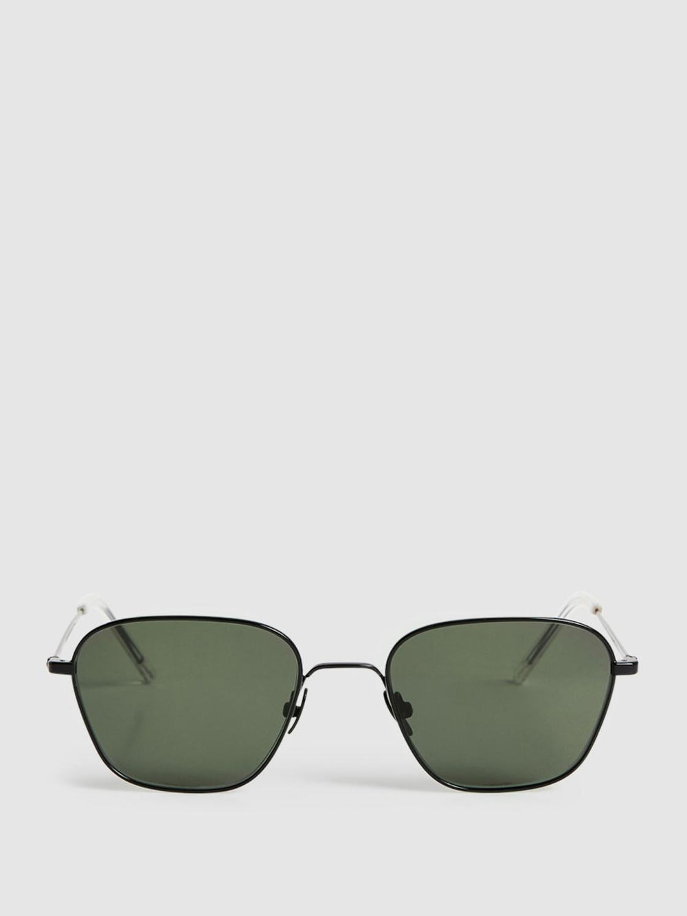 Reiss Sunglasses | Otis Monokel Eyewear Squared Sunglasses Black - Men