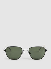 Reiss Sunglasses | Otis Monokel Eyewear Squared Sunglasses Black - Men